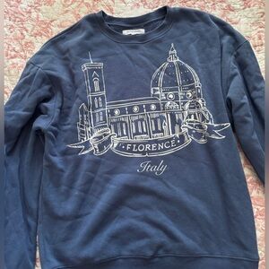Blue, crewneck, Grayson/Threads , XS